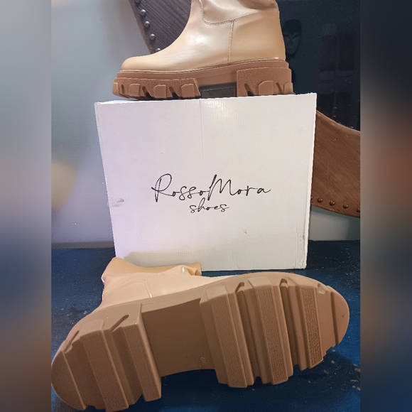 Rosso Mora leather boots - Picture 3 of 4